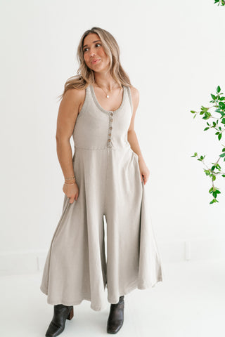 Desert Dusk Wide-Leg Jumpsuit
