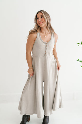 Desert Dusk Wide-Leg Jumpsuit