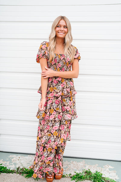 Floral Dreams Puff Sleeve Dress