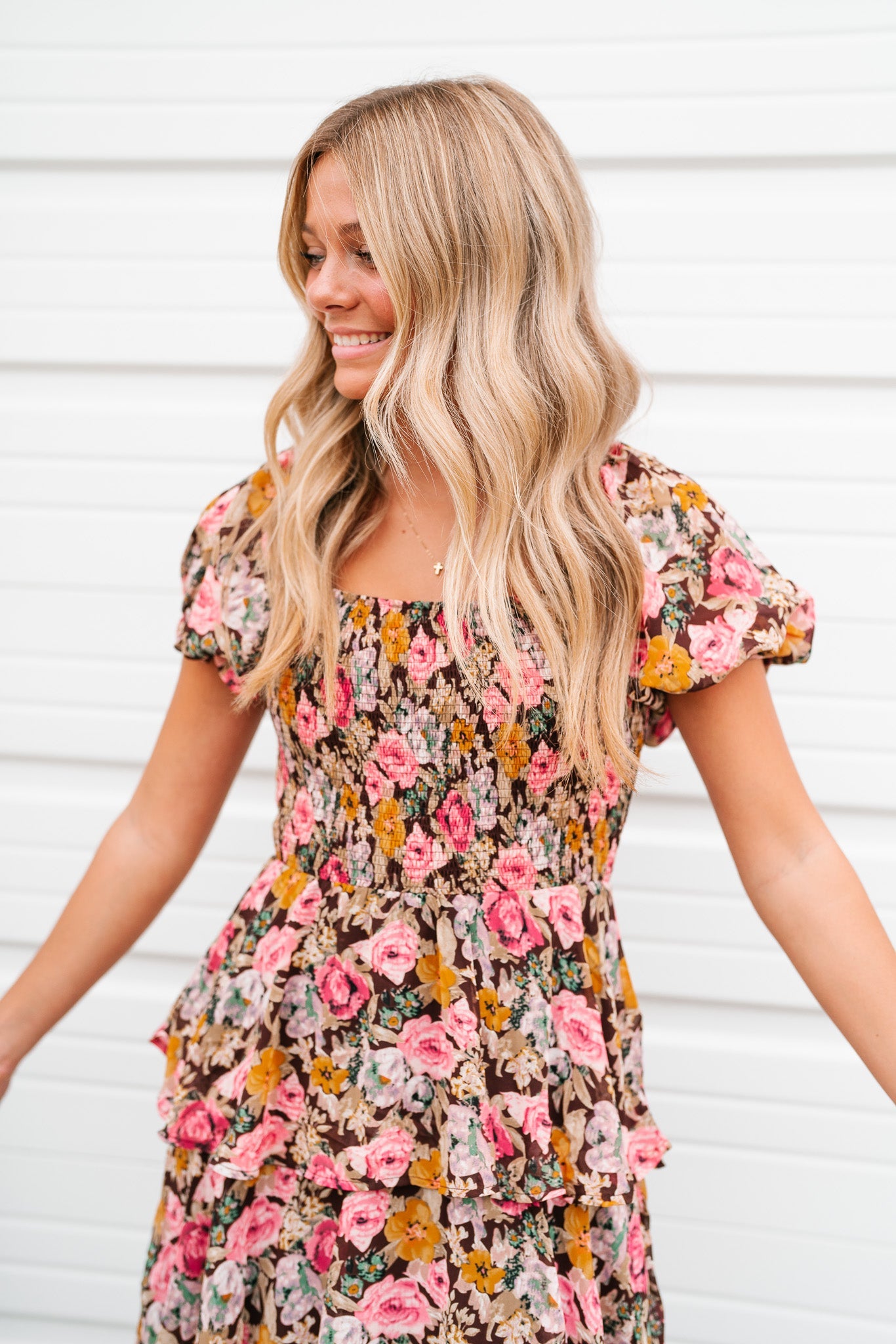 Floral Dreams Puff Sleeve Dress