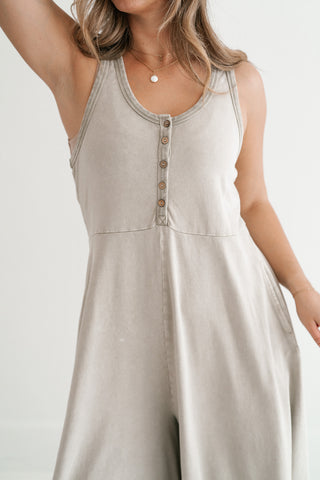 Desert Dusk Wide-Leg Jumpsuit
