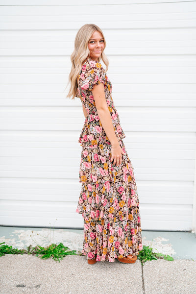 Floral Dreams Puff Sleeve Dress