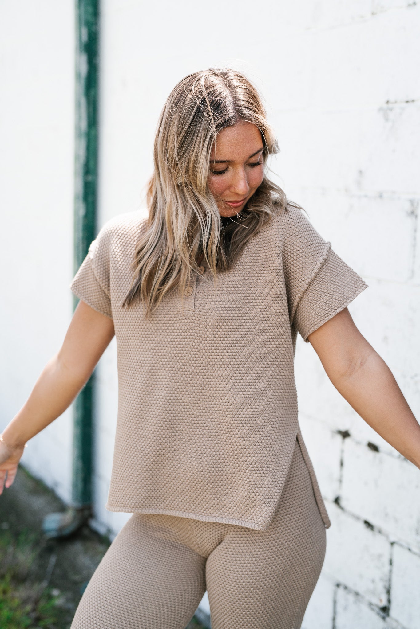 That Girl Knit Top - Mocha