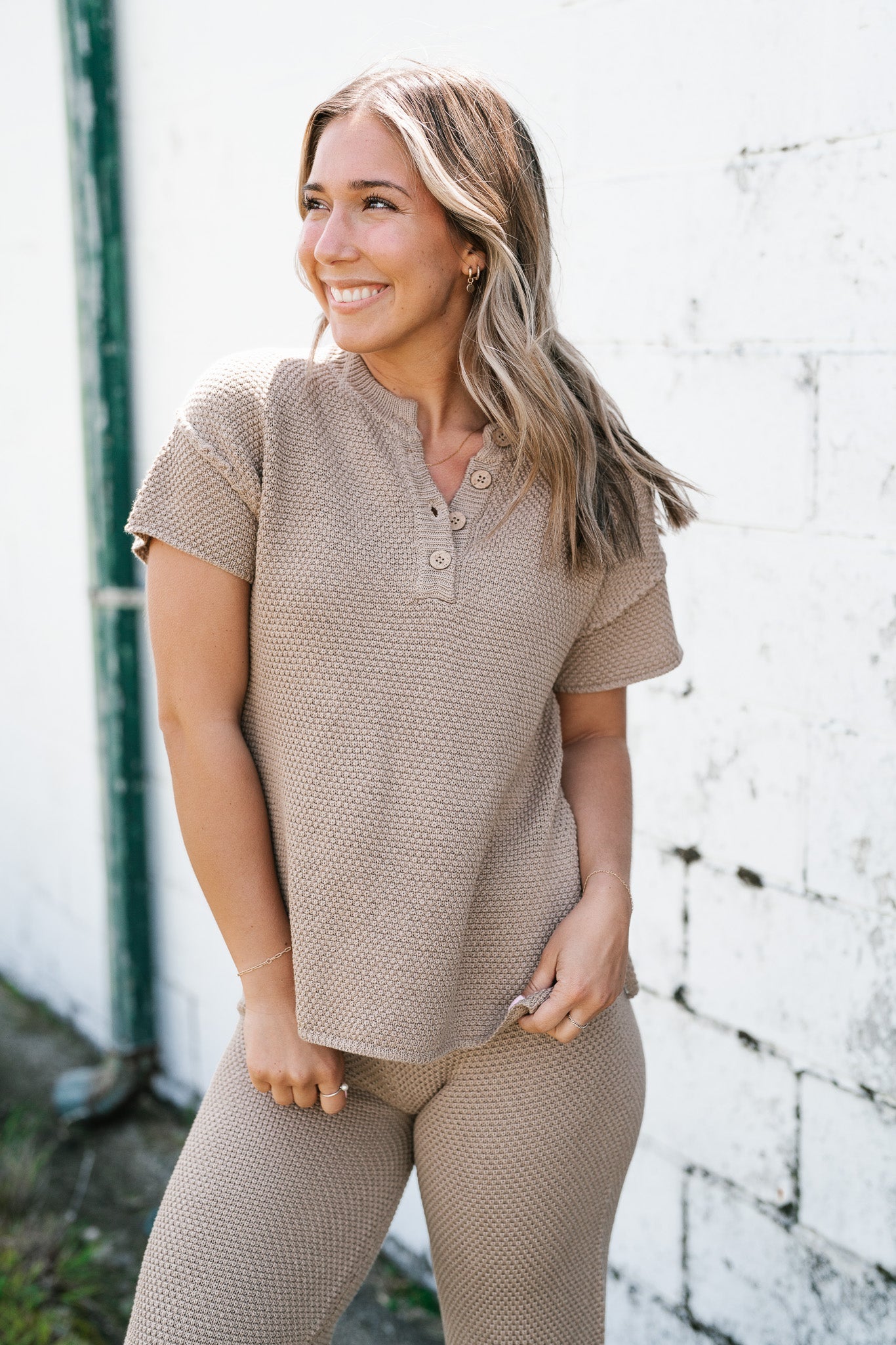 That Girl Knit Top - Mocha