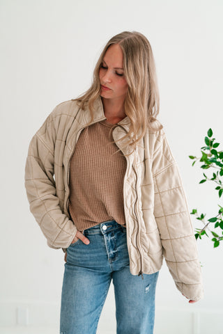 Stone Trail Quilted Jacket