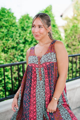 Boho Ember Wide-Leg Jumpsuit