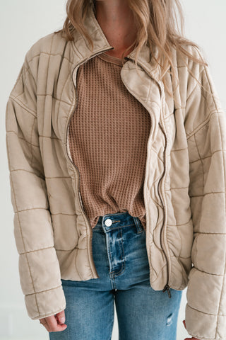 Stone Trail Quilted Jacket