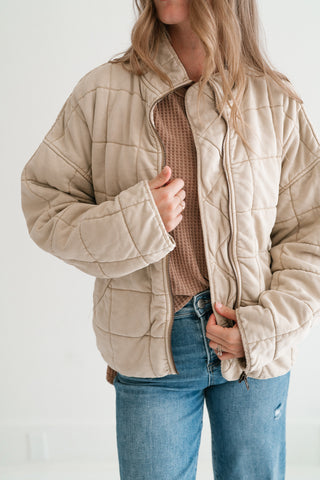 Stone Trail Quilted Jacket