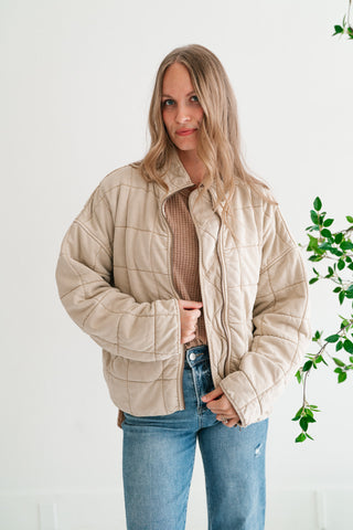 Stone Trail Quilted Jacket