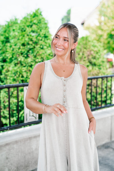 Desert Dusk Wide-Leg Jumpsuit