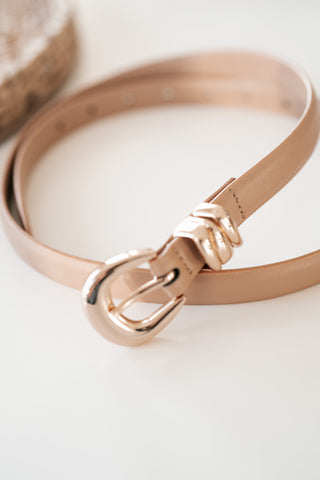 Skinny Fashionable Leather Belt