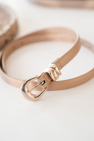 Skinny Fashionable Leather Belt
