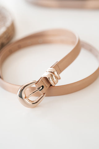 Skinny Fashionable Leather Belt