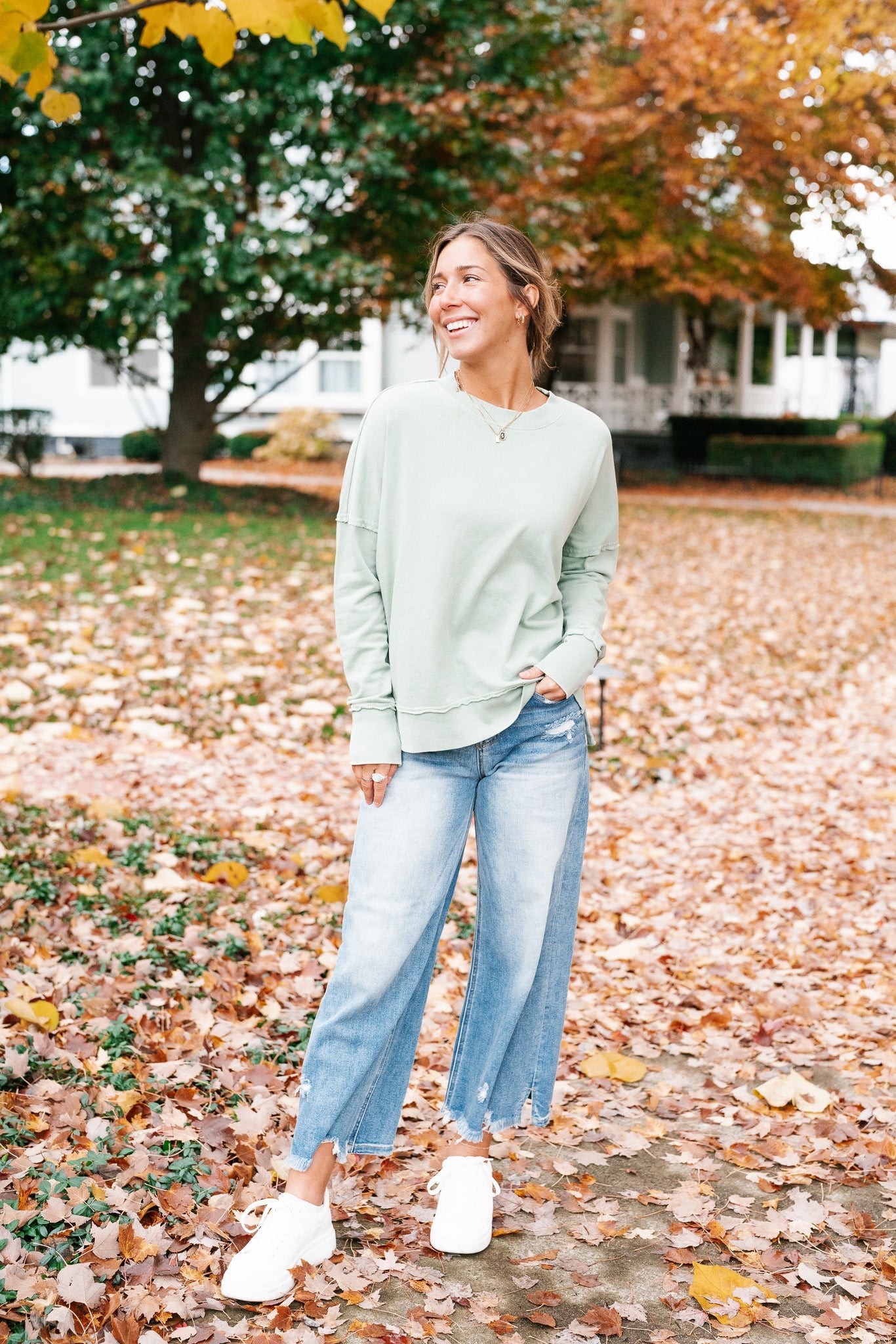 Miley Mineral Wash Pullover
