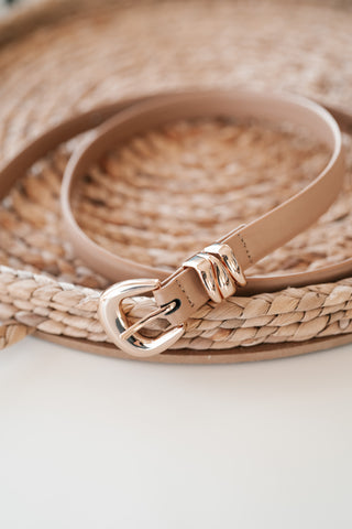 Skinny Fashionable Leather Belt