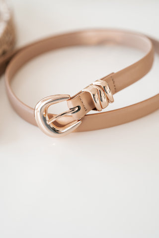 Skinny Fashionable Leather Belt