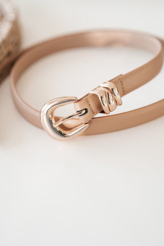 Skinny Fashionable Leather Belt