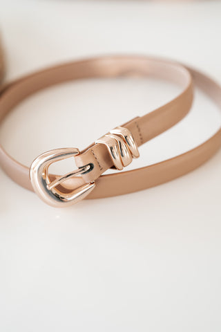 Skinny Fashionable Leather Belt