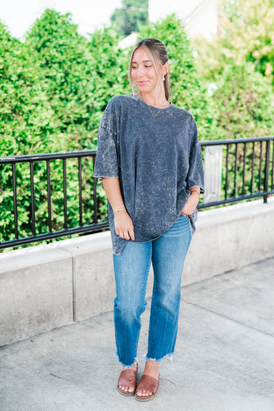 Blackberry Oversized Tee