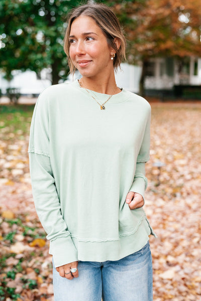 Miley Mineral Wash Pullover