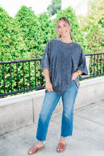 Blackberry Oversized Tee