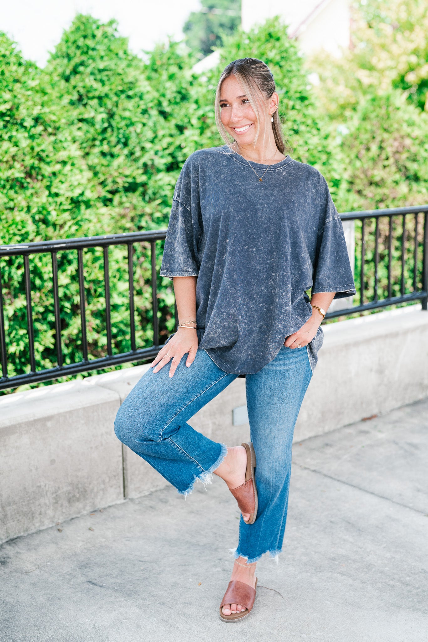 Blackberry Oversized Tee