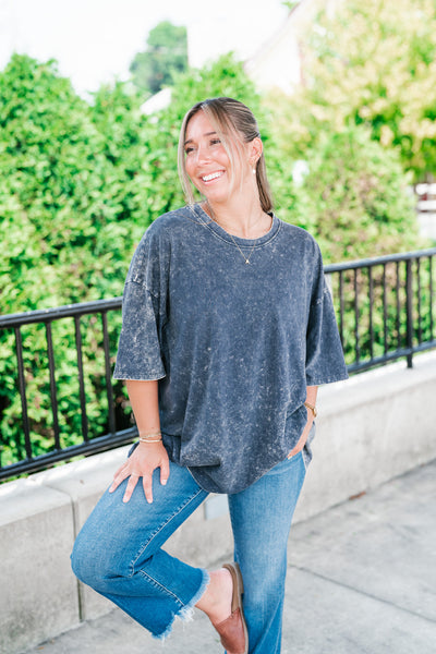 Blackberry Oversized Tee