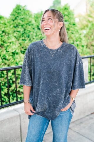 Blackberry Oversized Tee