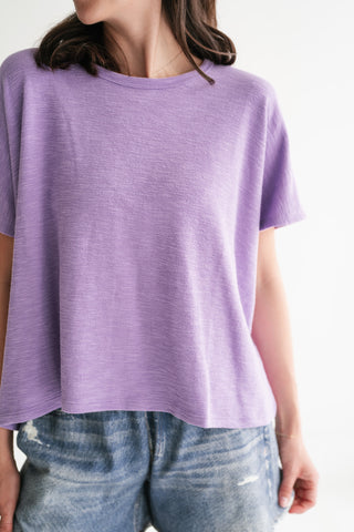Pure Ease Relaxed Top - Lavender