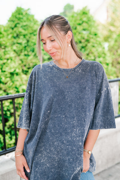 Blackberry Oversized Tee