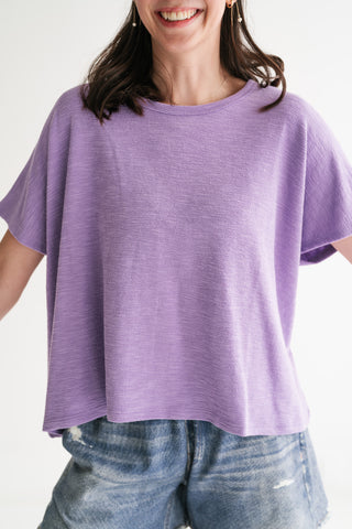 Pure Ease Relaxed Top - Lavender