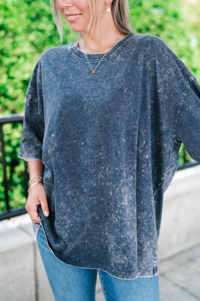 Blackberry Oversized Tee