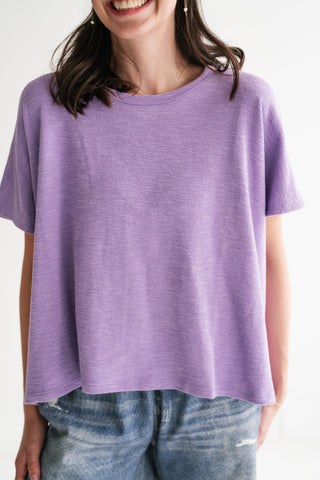 Pure Ease Relaxed Top - Lavender