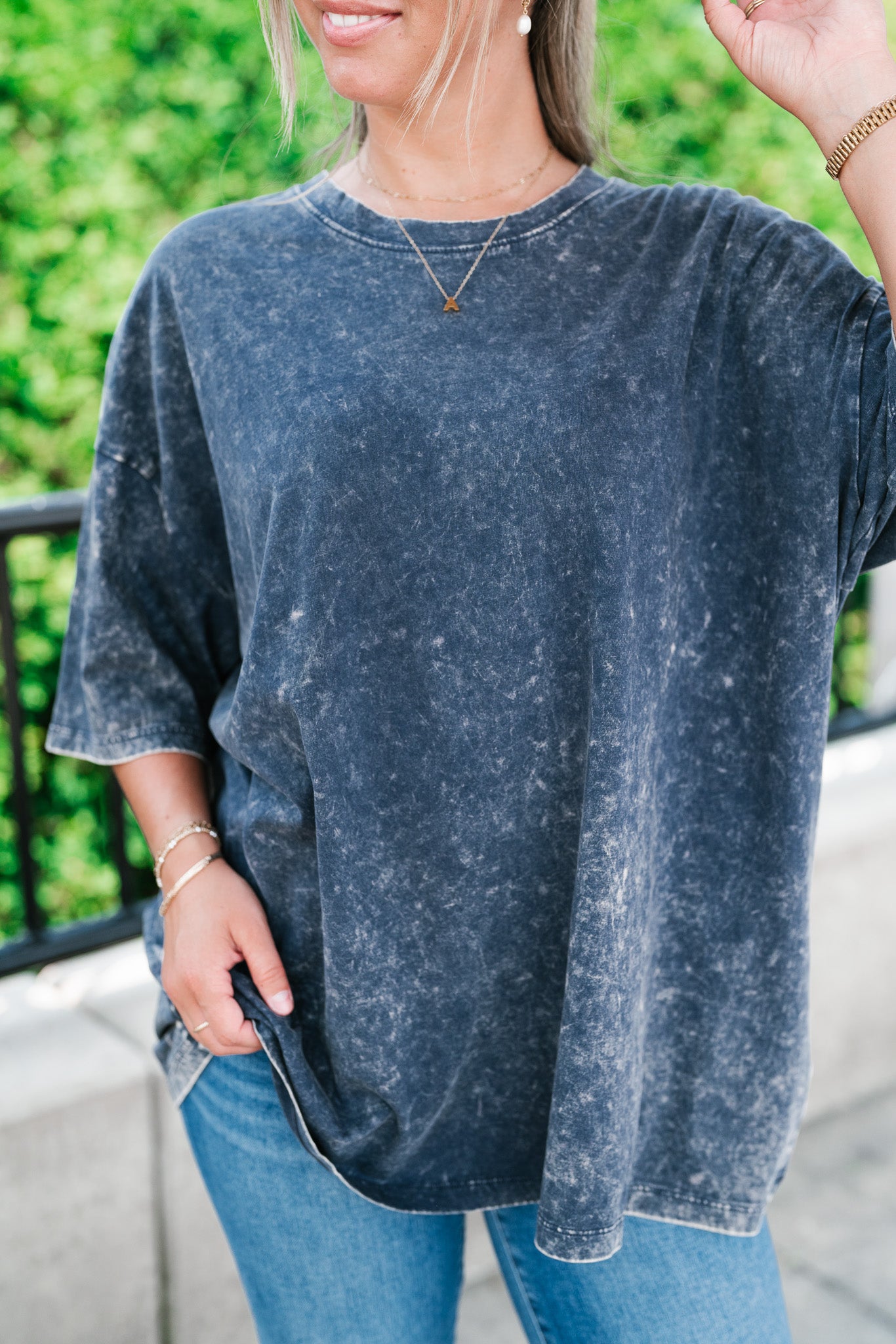 Blackberry Oversized Tee