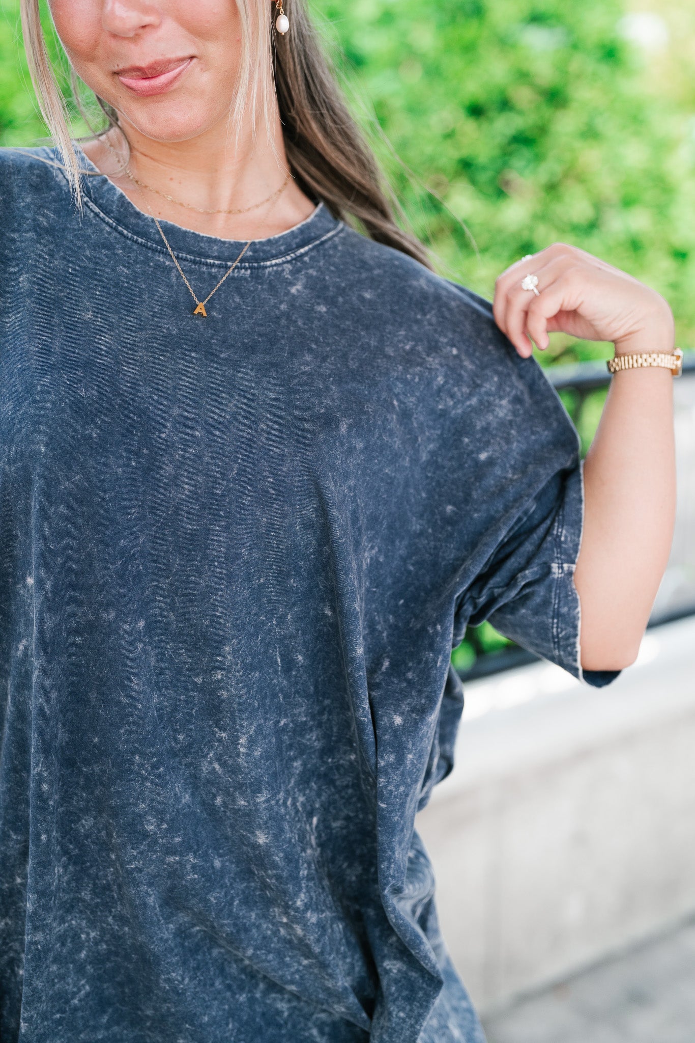 Blackberry Oversized Tee