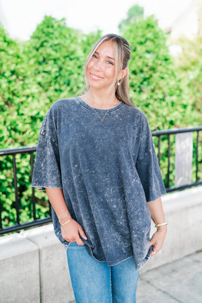 Blackberry Oversized Tee