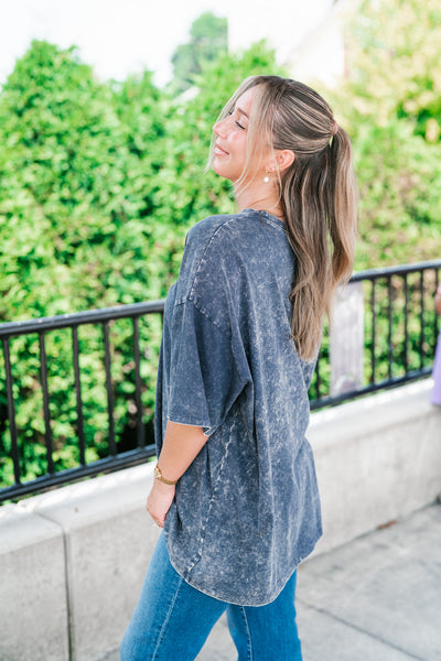 Blackberry Oversized Tee