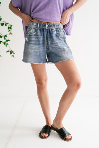 Bridget High Rise Denim Short