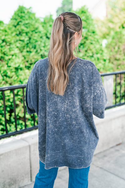 Blackberry Oversized Tee