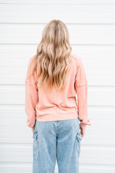 Shooting Star Patch Pullover Top