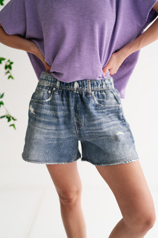 Bridget High Rise Denim Short