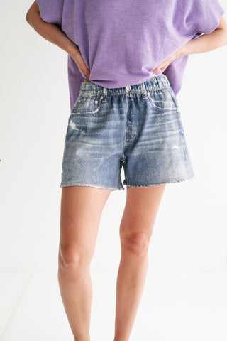 Bridget High Rise Denim Short