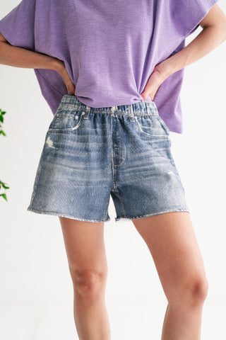 Bridget High Rise Denim Short
