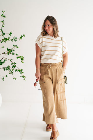 Season Essential Striped Knit Top