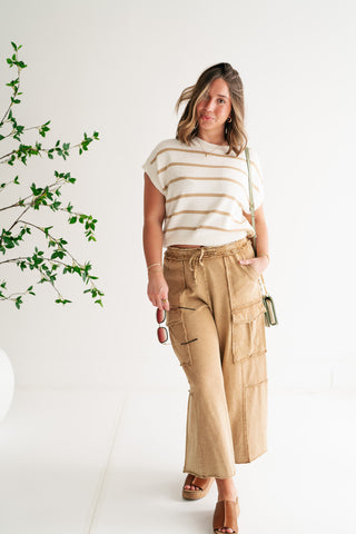 Season Essential Striped Knit Top