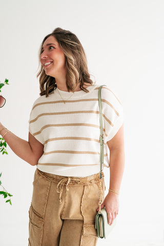 Season Essential Striped Knit Top