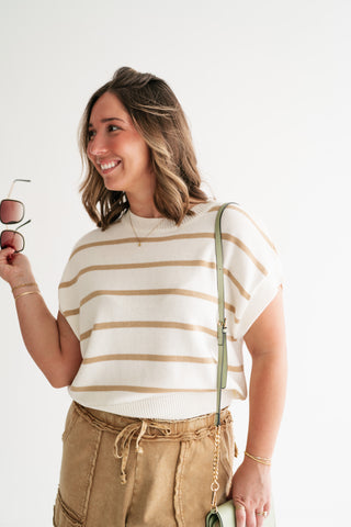 Season Essential Striped Knit Top