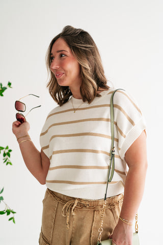 Season Essential Striped Knit Top