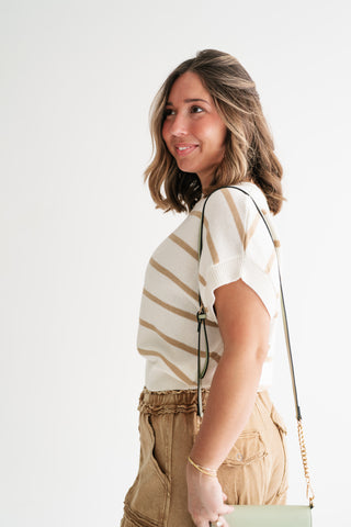 Season Essential Striped Knit Top