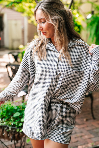 Urban Moments Gingham Set - Top